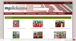 Desktop Screenshot of myatleta.com